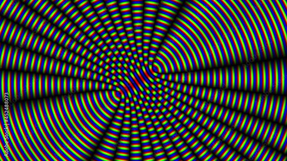 Poster colorful red straight lines on black background. abstract seamless looped animation of neon, glowing