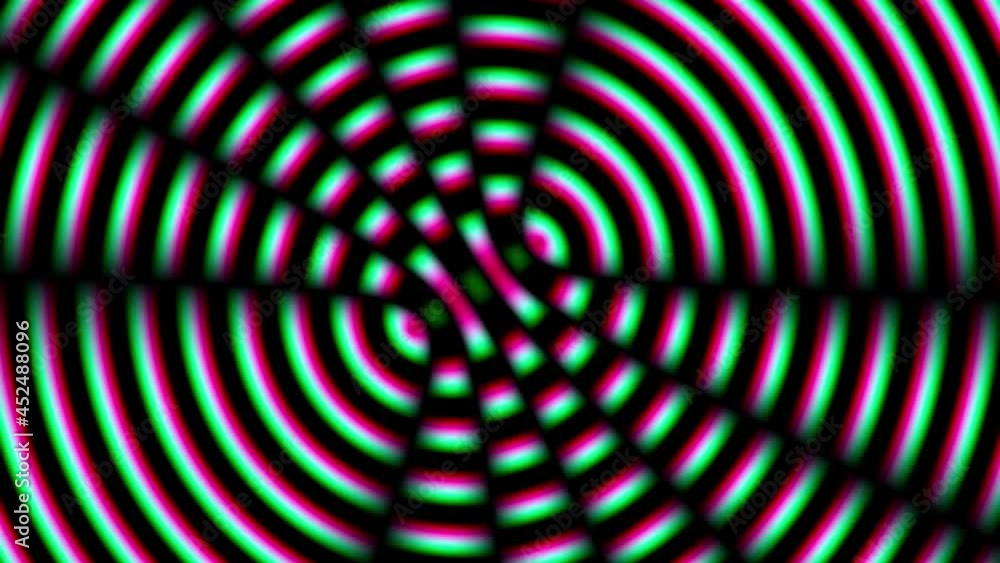 Poster colorful red straight lines on black background. abstract seamless looped animation of neon, glowing