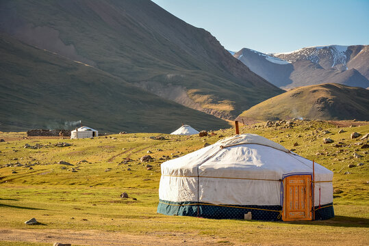 Mongolian yurt ger  western Mongolia.