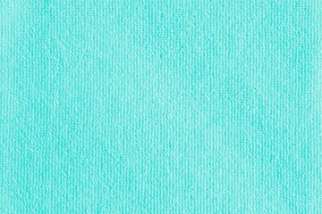 Close - up Clean blue towel texture and seamless background