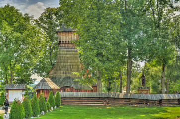 St. Michael Archangel's Church in Dębno, Poland