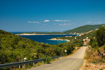 Obraz premium Landscape of Miholascica , Cres Island , Croatia