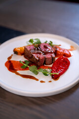 Beef with bell pepper 