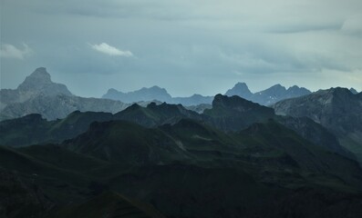 Fototapeta premium Allgäuer Alpen