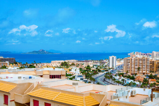 La Manga del Mar Menor, in Murcia, Spain