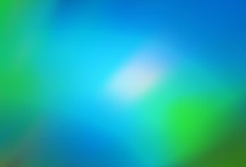 Light Blue, Green vector colorful blur backdrop.
