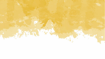 Yellow watercolor background for your design, watercolor background concept, vector.