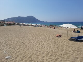 Obraz premium Cleopatra beach in Alanya