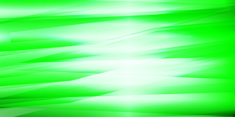 Abstract green and white background