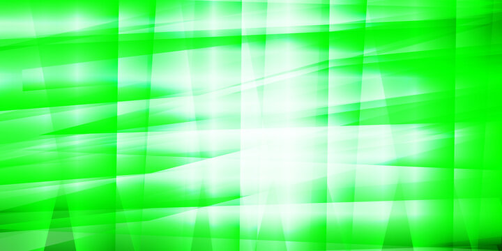 Abstract green and white background