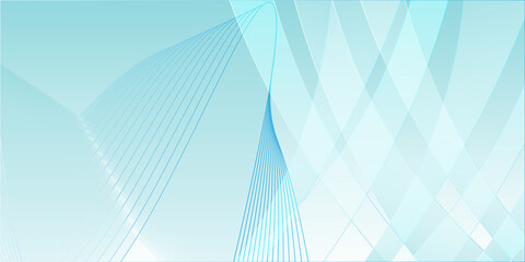 Fototapeta premium Abstract soft blue background vector