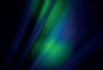 Fototapeta premium Dark Blue, Green vector abstract blurred layout.