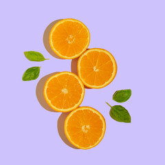 Orange half