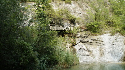 Cascate della gorgaccia ad Apecchio nelle Marche