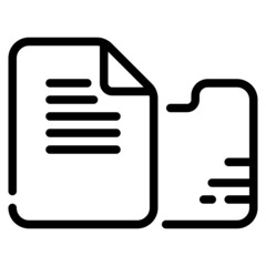 file folder simple line icon