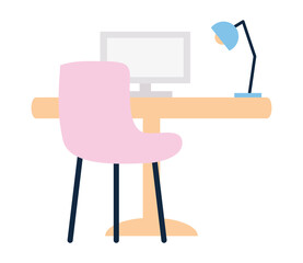 Fototapeta premium Office desk design