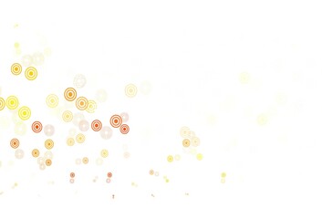 Light Green, Red vector layout with circle shapes.