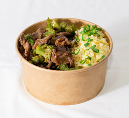 beef with rice