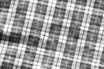 texture of a fabric black and white background