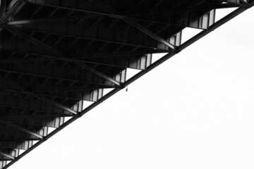 Fremont Bridge Underneath