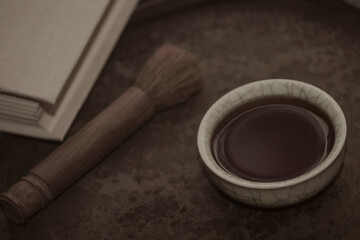 image of black tea cup