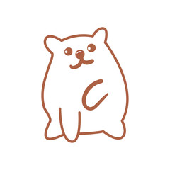 pet dog shaking hand