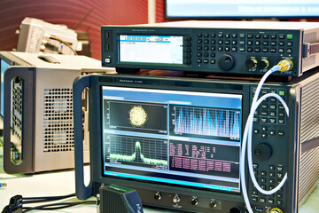 Spectrum analyzers and signal generator