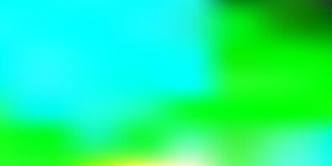 Light blue, green vector blurred backdrop.