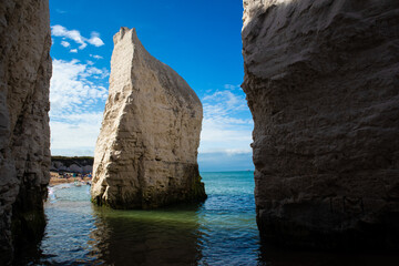 rocks and sea