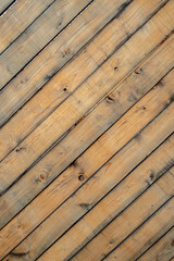 old brown wooden lath textured wall background
