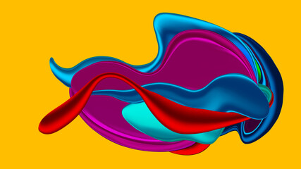 Creative painting colorful abstract on background, Abstract color gradient background design,