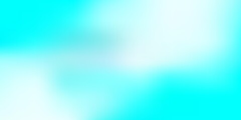 Light blue, green vector gradient blur texture.