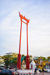 Naklejka premium The Giant Swing (Sao Ching Cha)