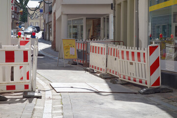 strassenbaustelle