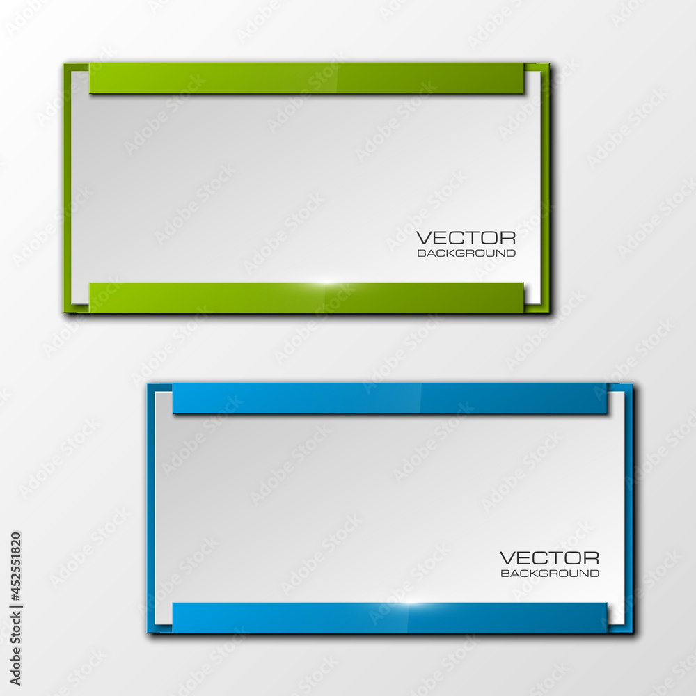 Poster colloquial cloud vector banner. the original form as two form, overlapping. the flat image. advertis