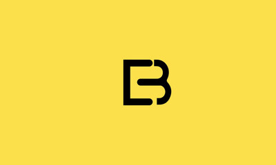 EB vector is a unique vector with attractive design and black color with yellow background.