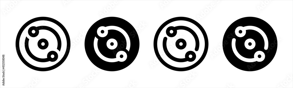 Poster reverse arrow icon symbol vector. transition icon. black transition or reverse vector icons designs 