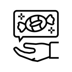 holiday celebration halloween line icon vector. holiday celebration halloween sign. isolated contour symbol black illustration