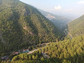 view from the mountain