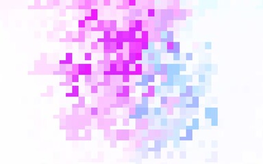 Light Pink, Blue vector background in polygonal style.