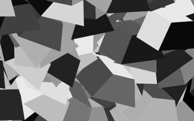 Dark Gray vector texture with triangular style.