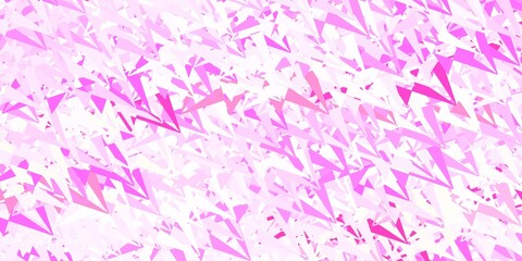 Light blue, green vector background with polygonal forms.