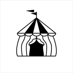Circus Tent Icon M_2102002