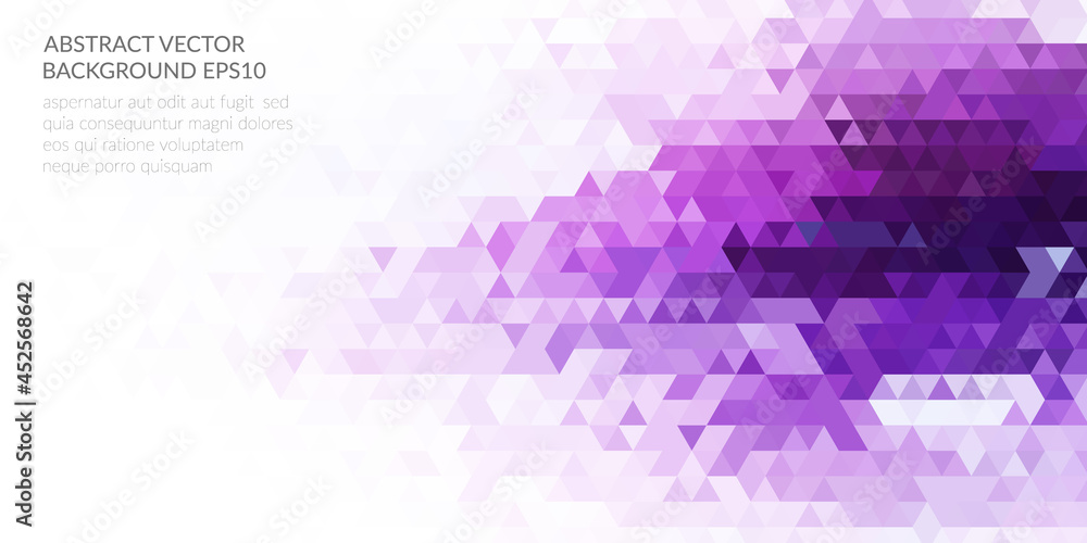 Poster pattern with simple shapes for your design.
