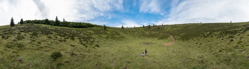Fototapeta premium Les volcans d'Auvergne