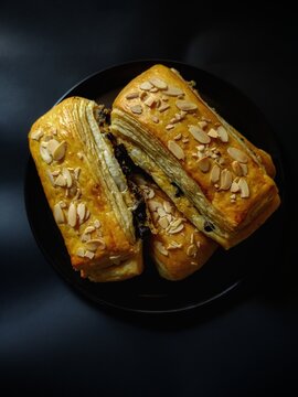 chocolatin, chocolatine croissant masa laminada