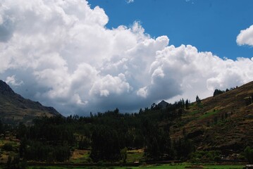 Pisac cludy sky - Cusco, Perú