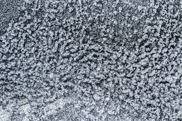 Fine details of ice crystals.