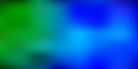 Obraz premium Light blue, red vector gradient blur pattern.