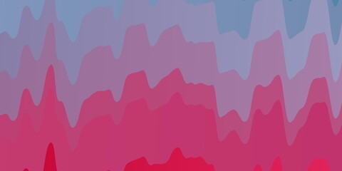 Light Blue, Red vector template with curves.